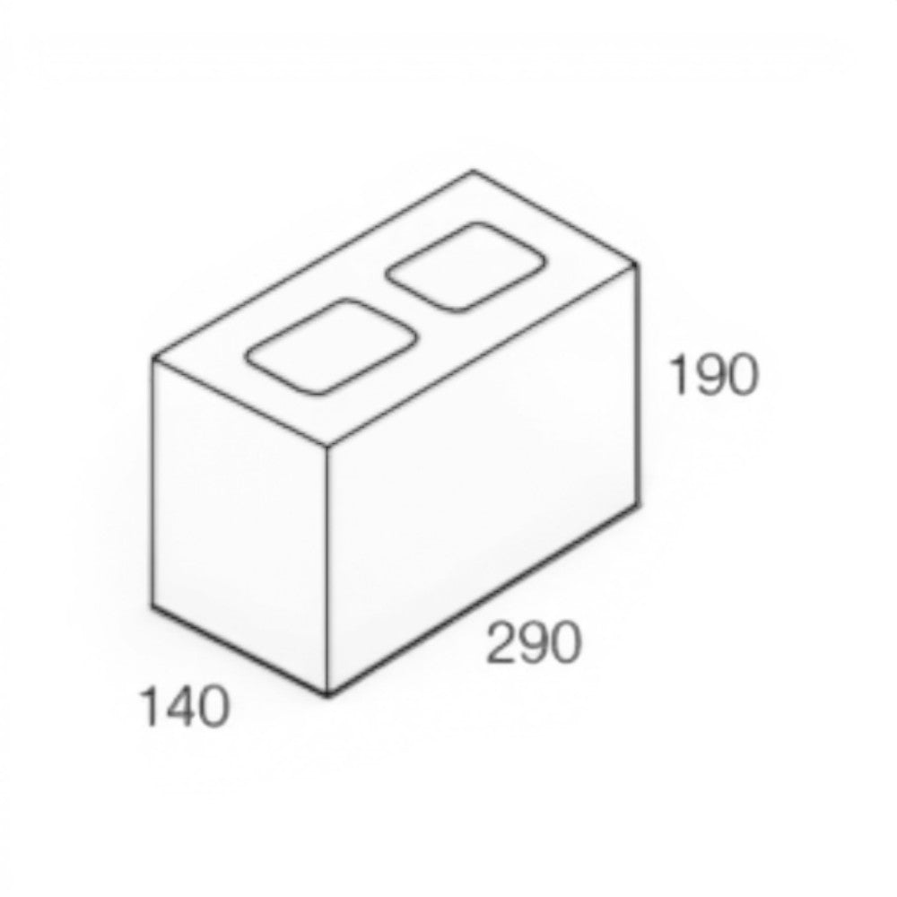 National Masonry 150 Series Concrete Grey Block