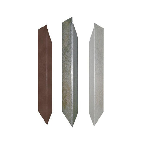 High-Strength FormBoss™ Angled Stakes for Retaining Metal Garden Edging