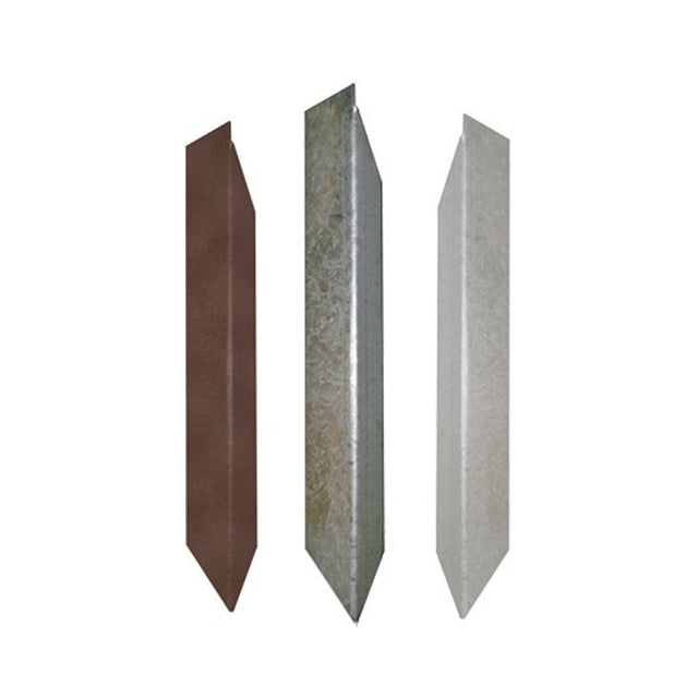 High-Strength FormBoss™ Angled Stakes for Retaining Metal Garden Edging
