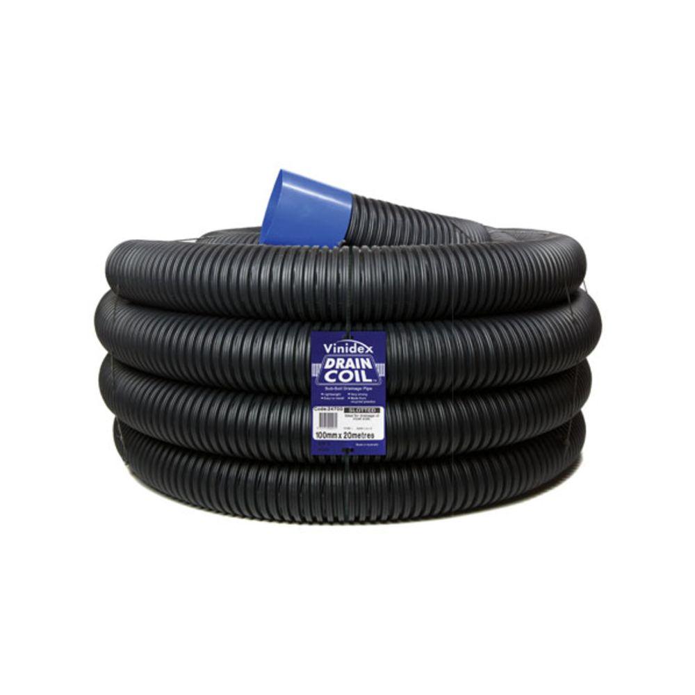 Agi Pipe 100mm X 20m Slotted