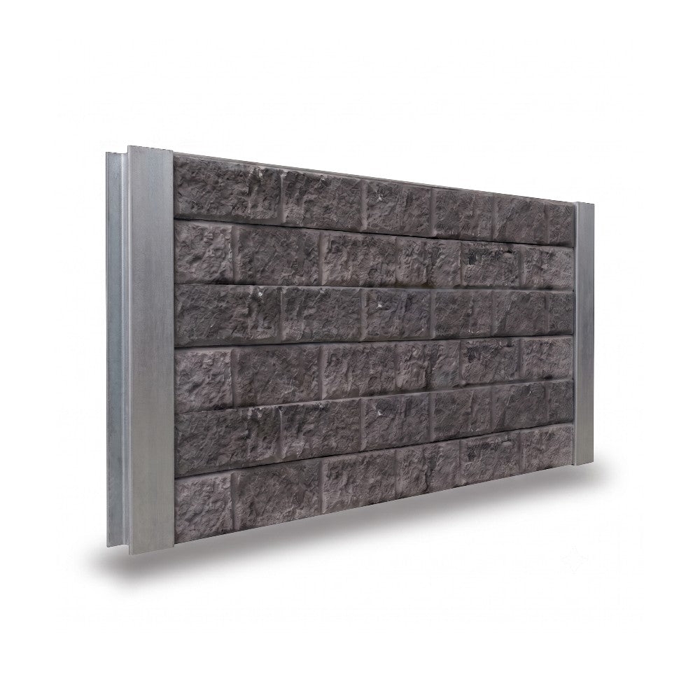 Concrete Sleepers Blockface Charcoal 200 x 80mm