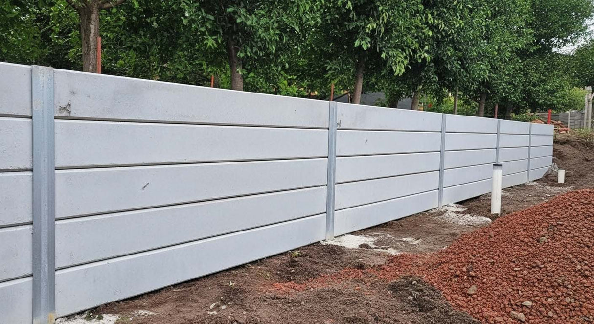 Concrete Sleepers Plain 200 x 100mm | Heavy-Duty Retaining Walls