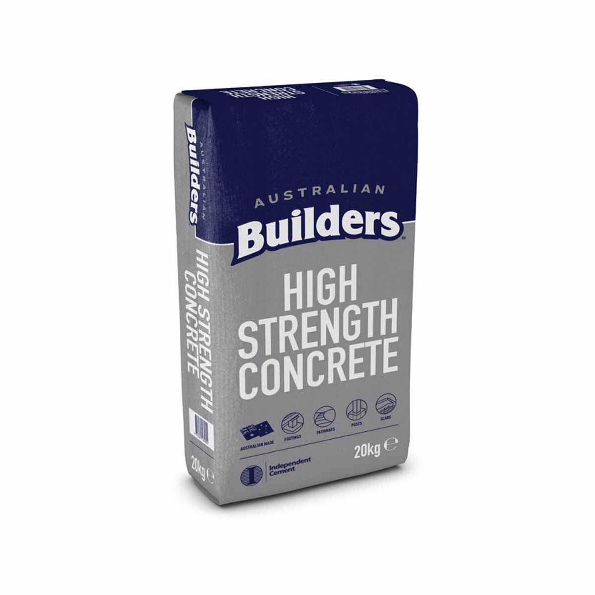 Australian Builders High Strength Concrete 20kg