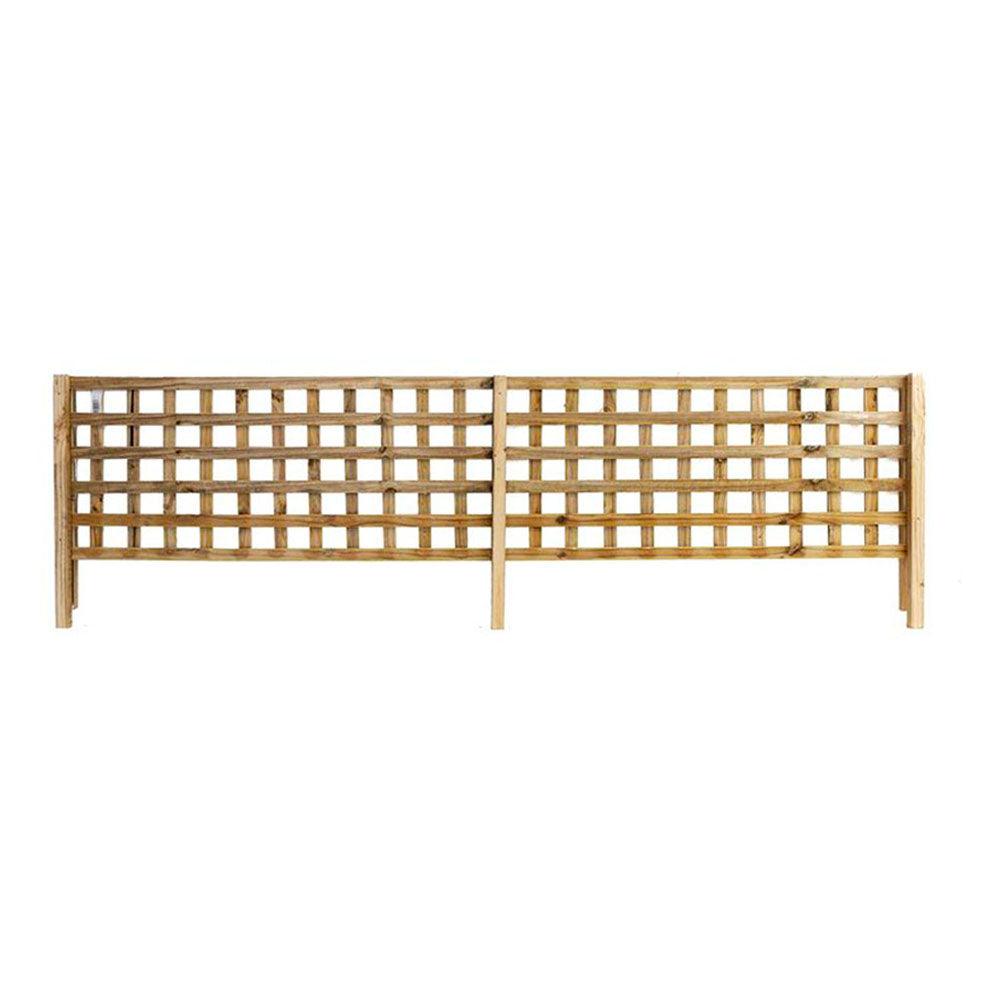 Lattice Makers Treated Pine Lattice Fence Extension Framed  Square