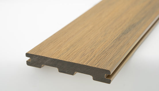 WoodEvo HOME Composite Grooved Decking Board 138mm x 23mm x 5.4m