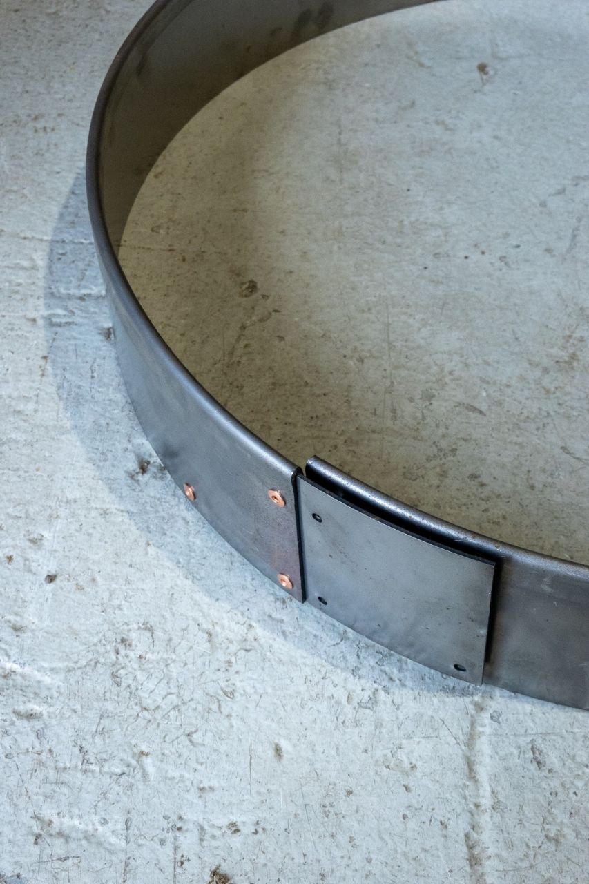 Galvabond Round Steel Ring Garden Edging