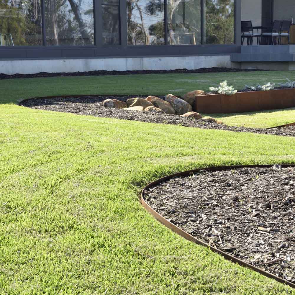 SHAPESCAPER Redcor Steel Metal Garden Edging 2.5mm Australian Made