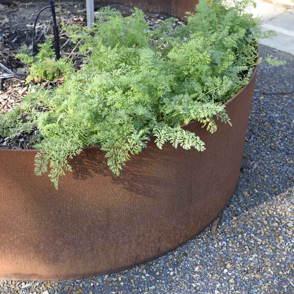 SHAPESCAPER® REDCOR® Round Steel Ring Garden Edging