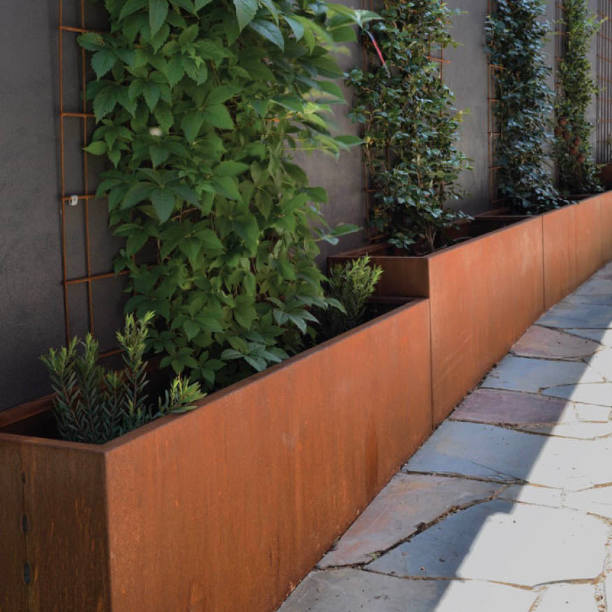 SHAPESCAPER® REDCOR® 500 mm / 700 mm High Modular Box Planters Australian Made