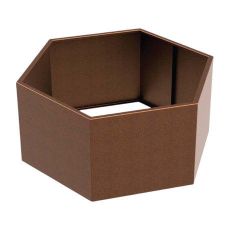 SHAPESCAPER® Hexagonal Metal Garden Edging Planters