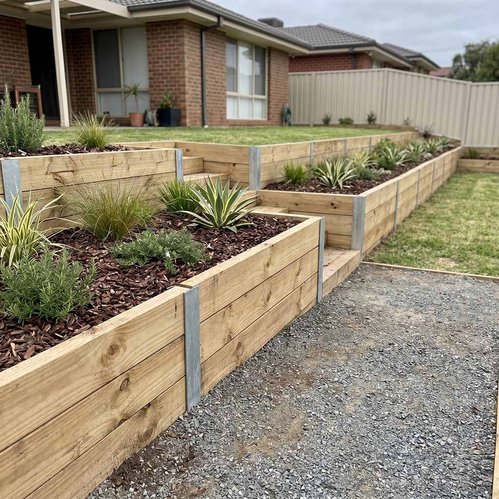 Treated Pine Sleepers 200 x 50mm - H4