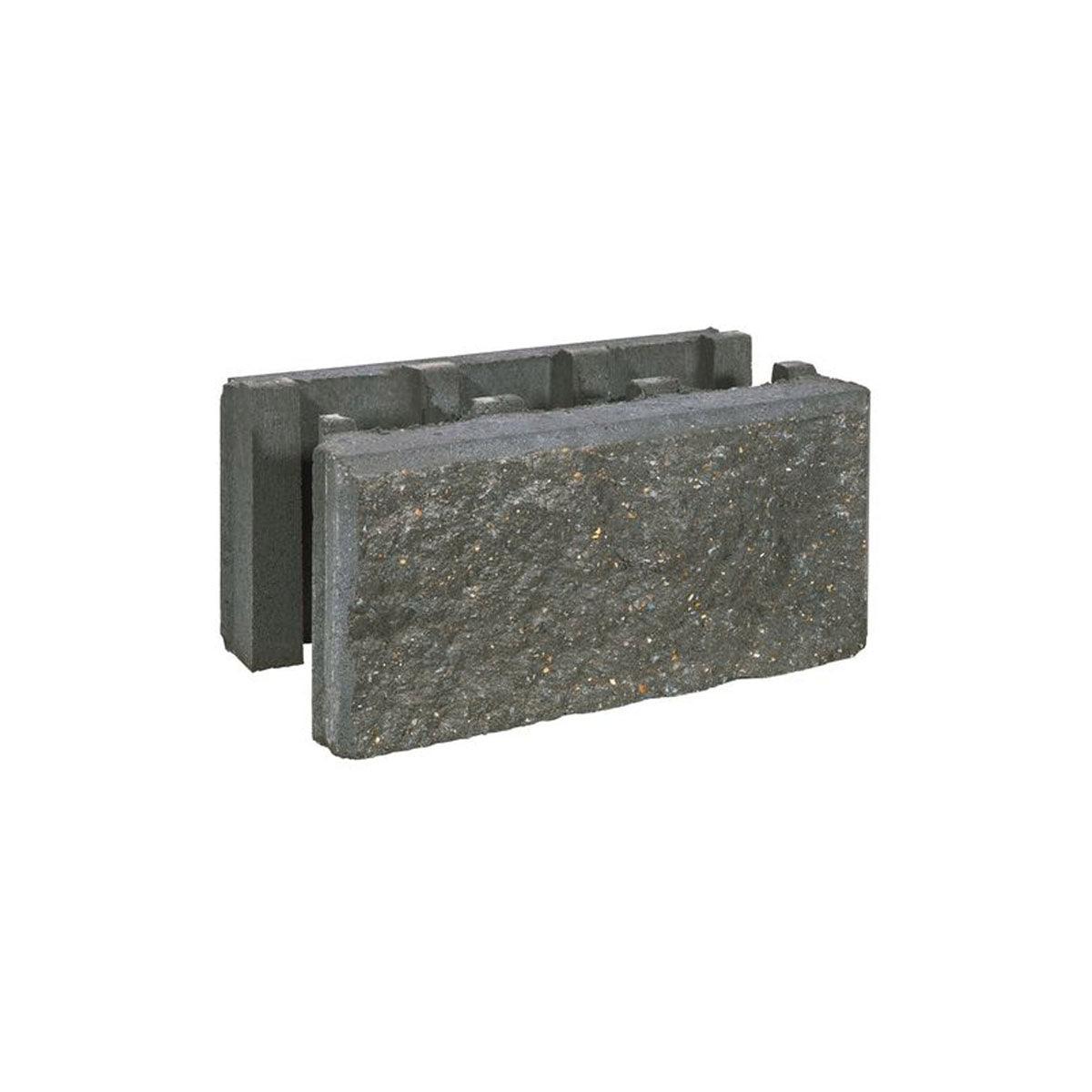 Adbri Masonry 400 x 200 x 215mm Charcoal Versawall Standard Block - Charcoal
