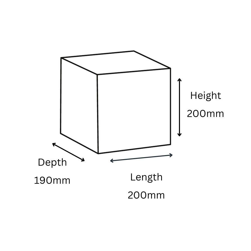 Versaloc Interlocking Blocks 200mm Natural Half End Unit – Versatile Masonry Blocks for Modern Retaining Walls and Landscaping