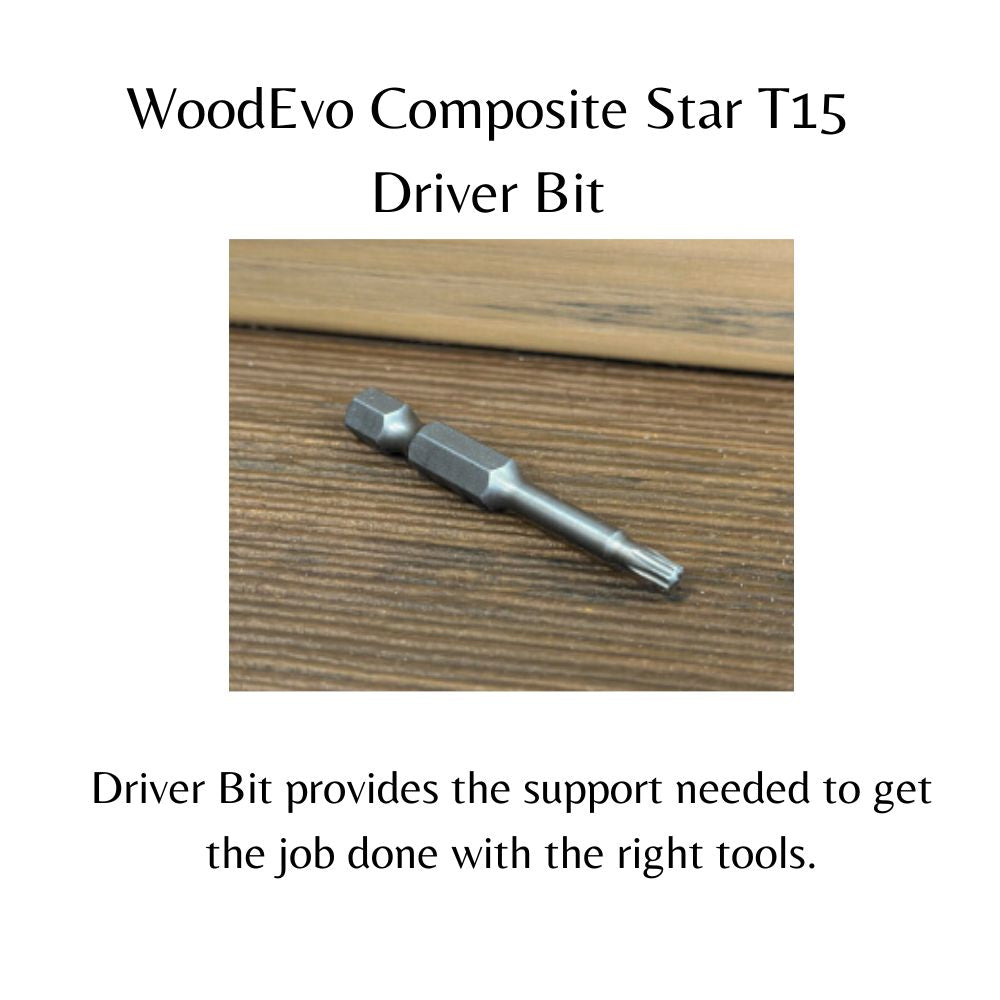 WoodEvo 5mm Universal Compost Decking Clips Box - For HOME &ADVANCED140 Series