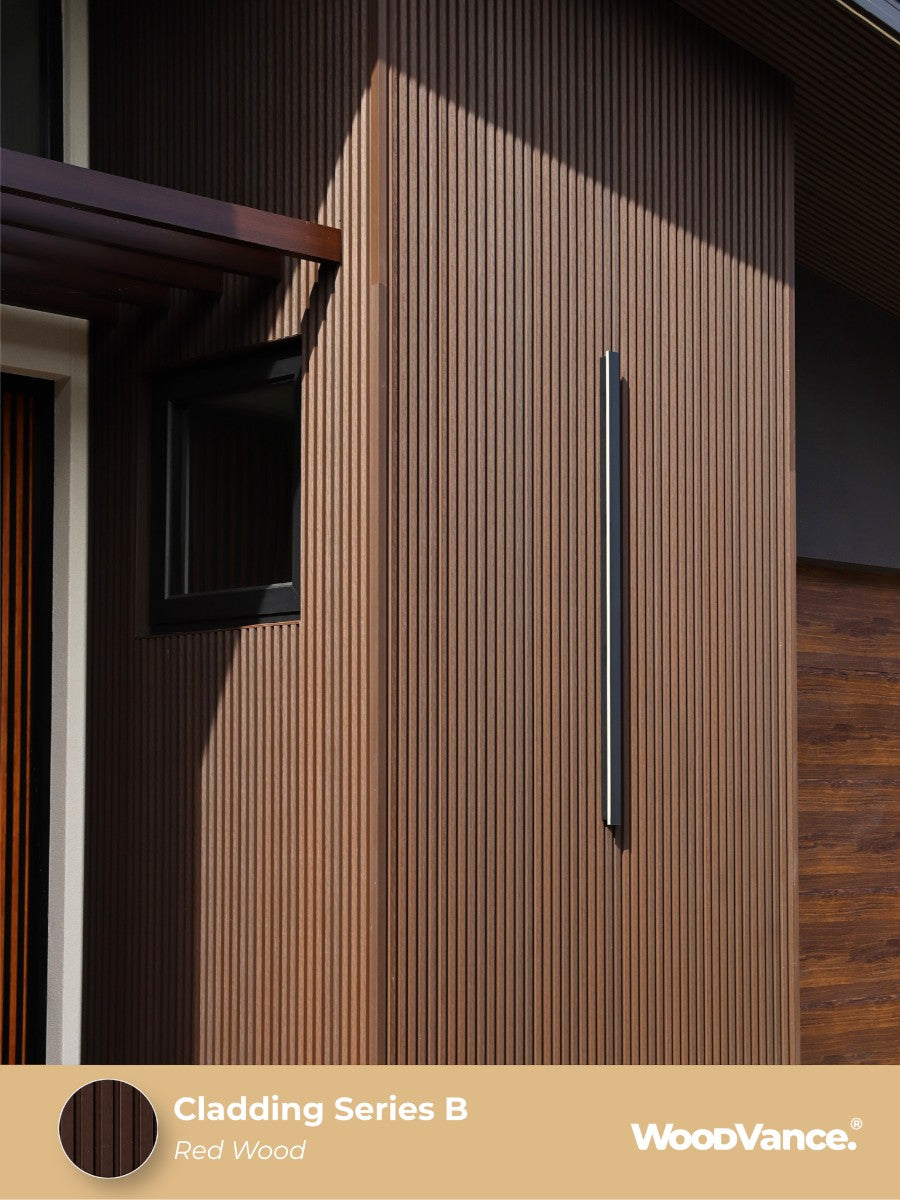 WoodVance Cladding Series B – 5-Hole Profile 5400 x 219 x 26mm