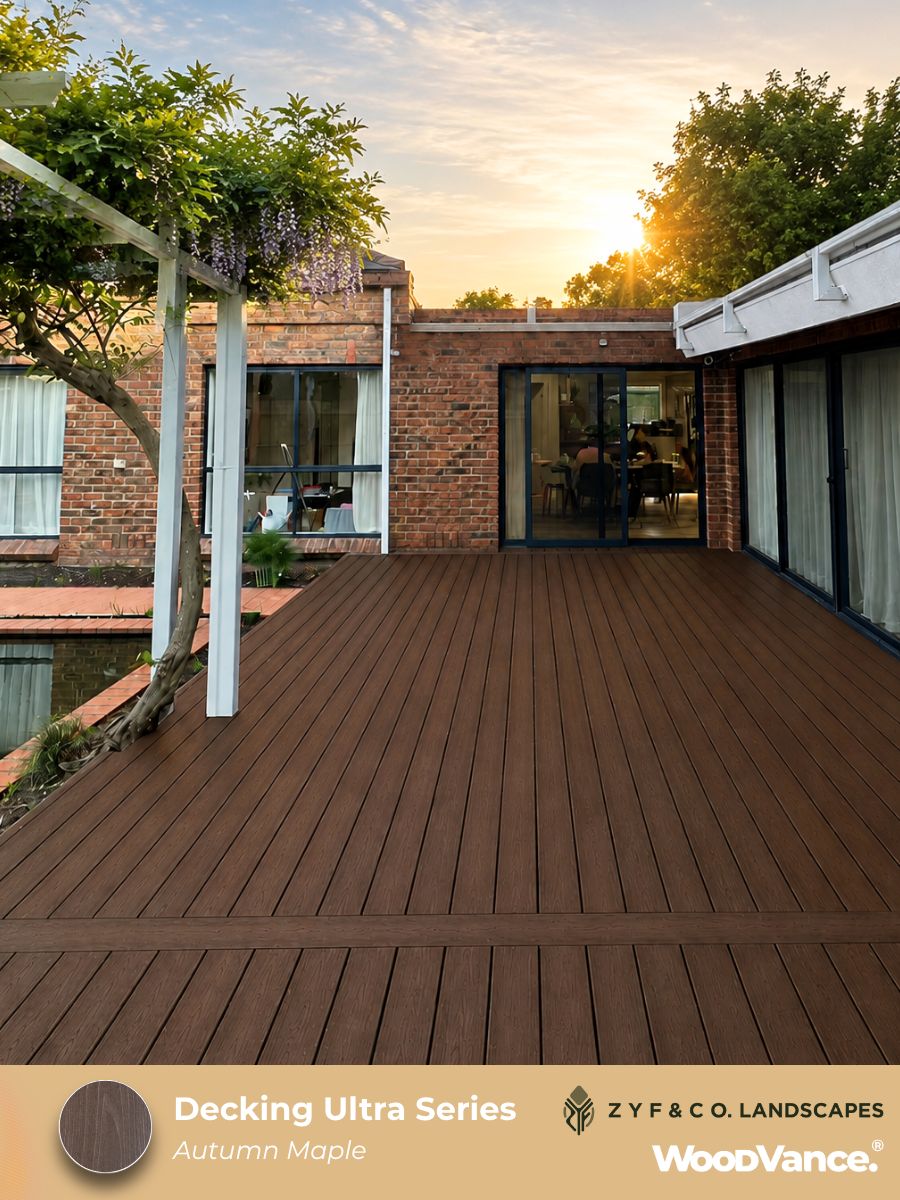 WoodVance Flex Series Composite Decking Board 5400 x 140 x 23mm