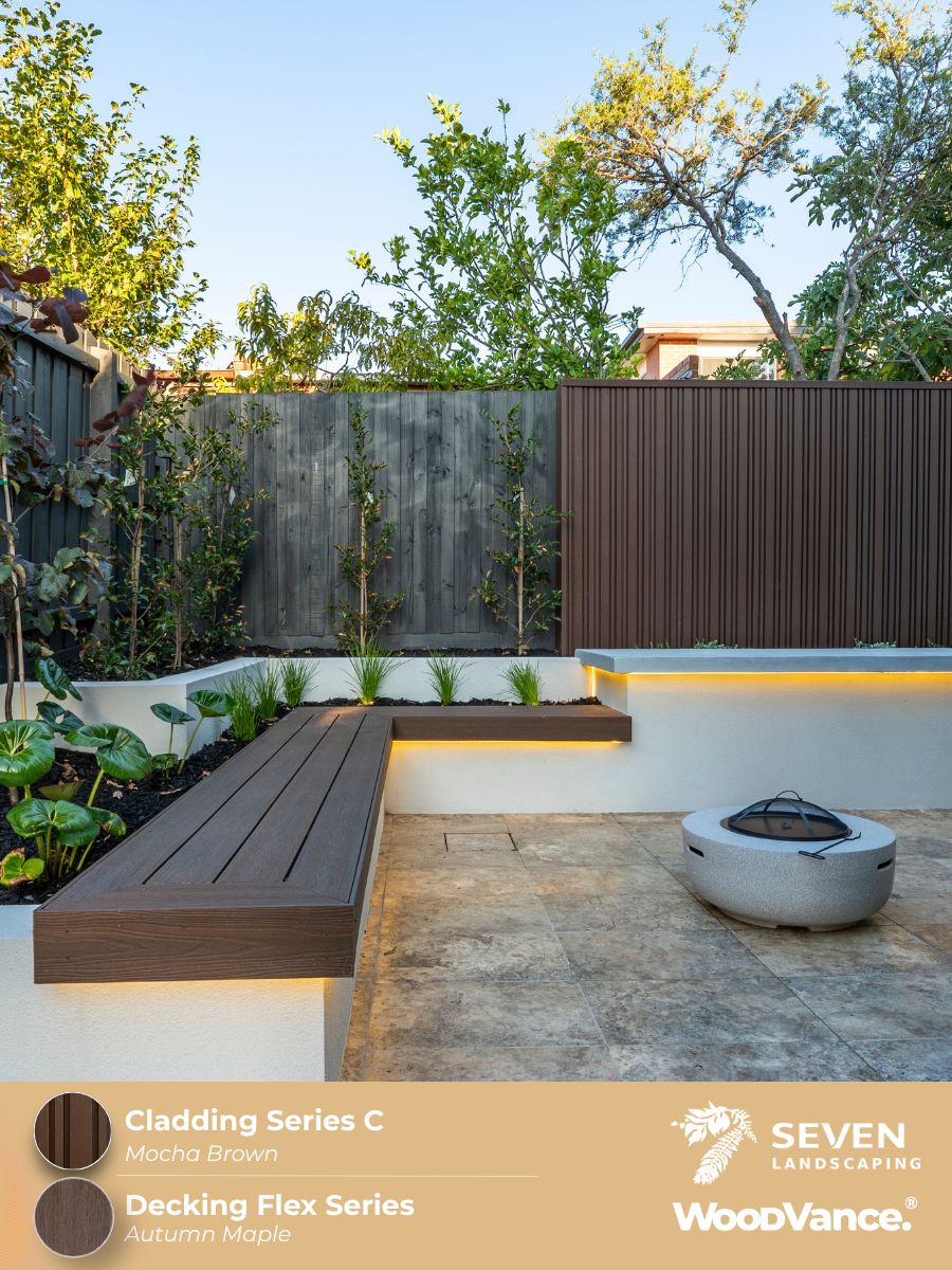 WoodVance Flex Series Composite Decking Board 5400 x 140 x 23mm