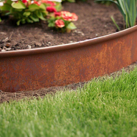 FormBoss® REDCOR® Australian-Made Steel Metal Garden Edging 1.6mm