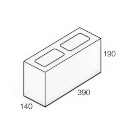 National Masonry 150 Series Concrete Grey Block