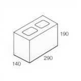National Masonry 150 Series Concrete Grey Block
