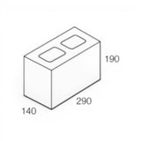 National Masonry 150 Series Concrete Grey Block