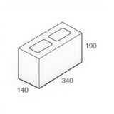 National Masonry 150 Series Concrete Grey Block