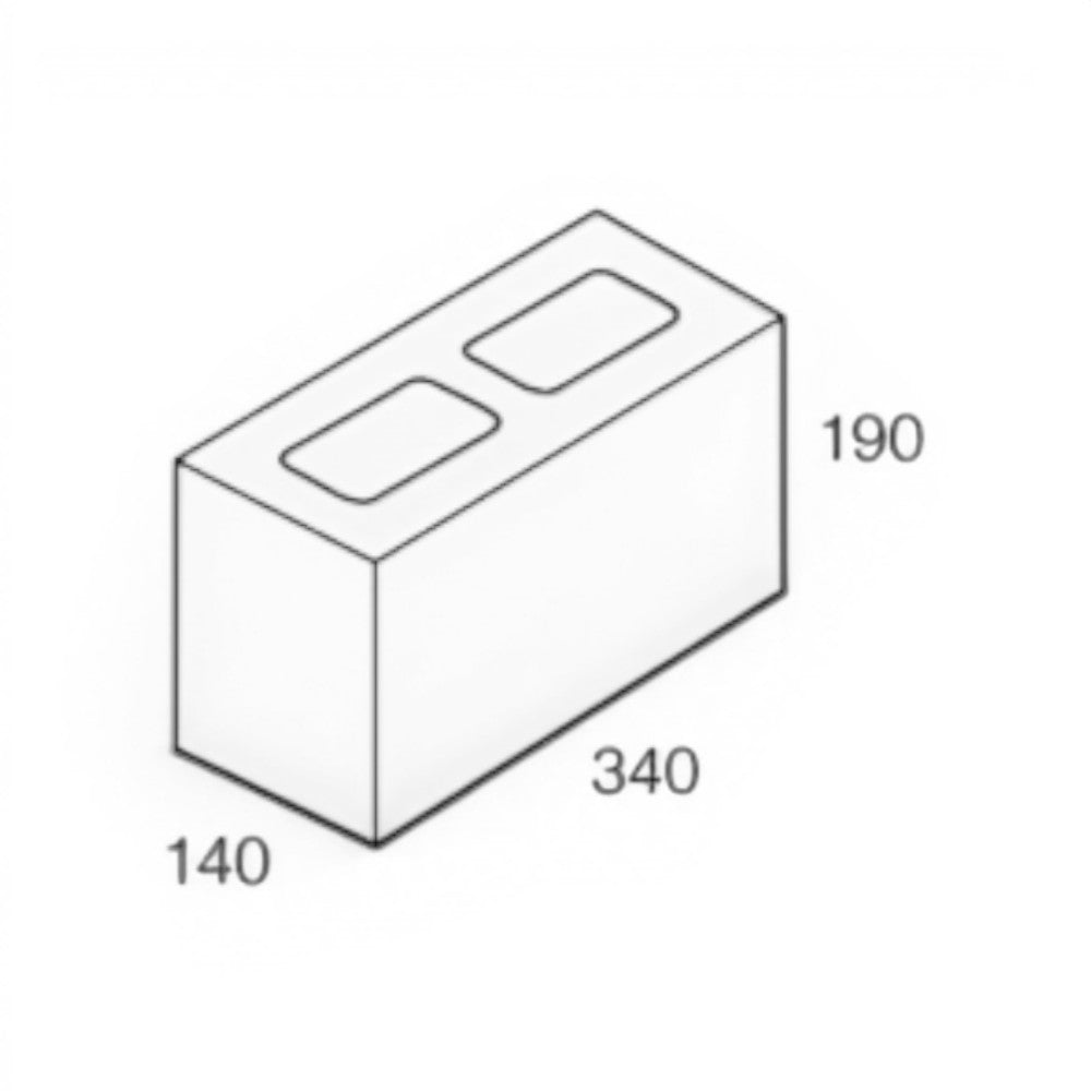 National Masonry 150 Series Concrete Grey Block