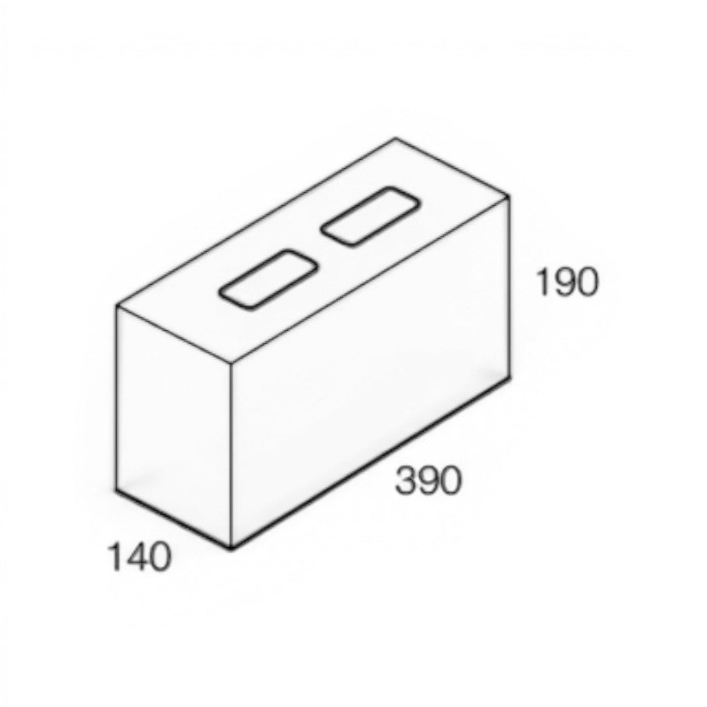 National Masonry 150 Series Concrete Grey Block