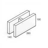 National Masonry 150 Series Concrete Grey Block