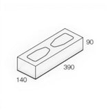 National Masonry 150 Series Concrete Grey Block