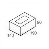 National Masonry 150 Series Concrete Grey Block