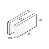 National Masonry 150 Series Concrete Grey Block