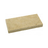 Beige Travertine Paver, Tumbled and Unfilled/Piece