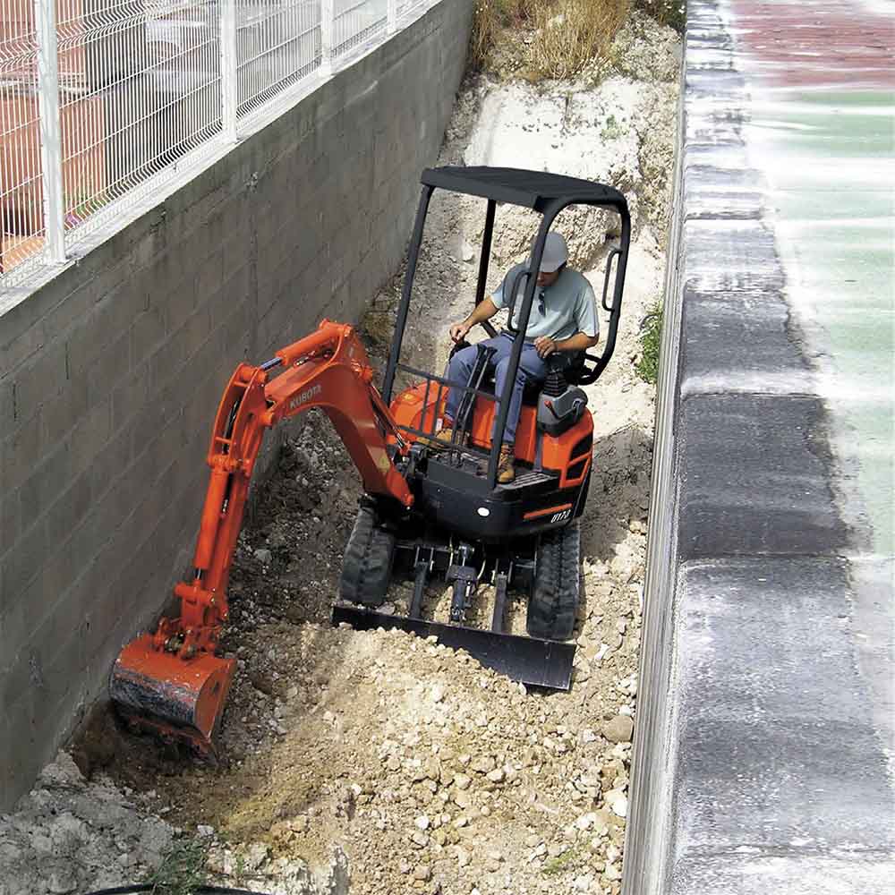 Excavator Kubota U17-3 (1.7T)- Daily Rental