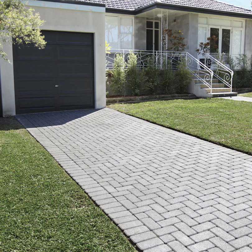 ECOPAVE 226 x 111 x 80mm Charcoal Paver