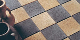 National Masonry Arenapave 200x200 Charcoal concrete paver garden path Melbourne