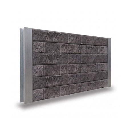 Concrete Sleepers Blockface Charcoal 200 x 80mm