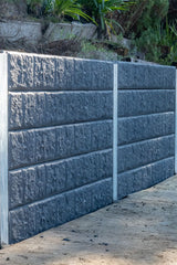 Concrete Sleepers Blockface Charcoal 200 x 80mm