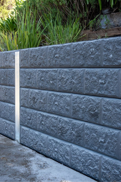 Concrete Sleepers Blockface Charcoal 200 x 80mm