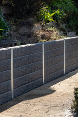 Concrete Sleepers Blockface Charcoal 200 x 80mm