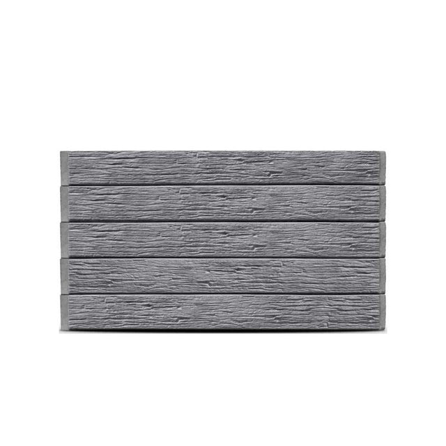 Concrete Sleepers Woodgrain Charcoal 200 x 80mm