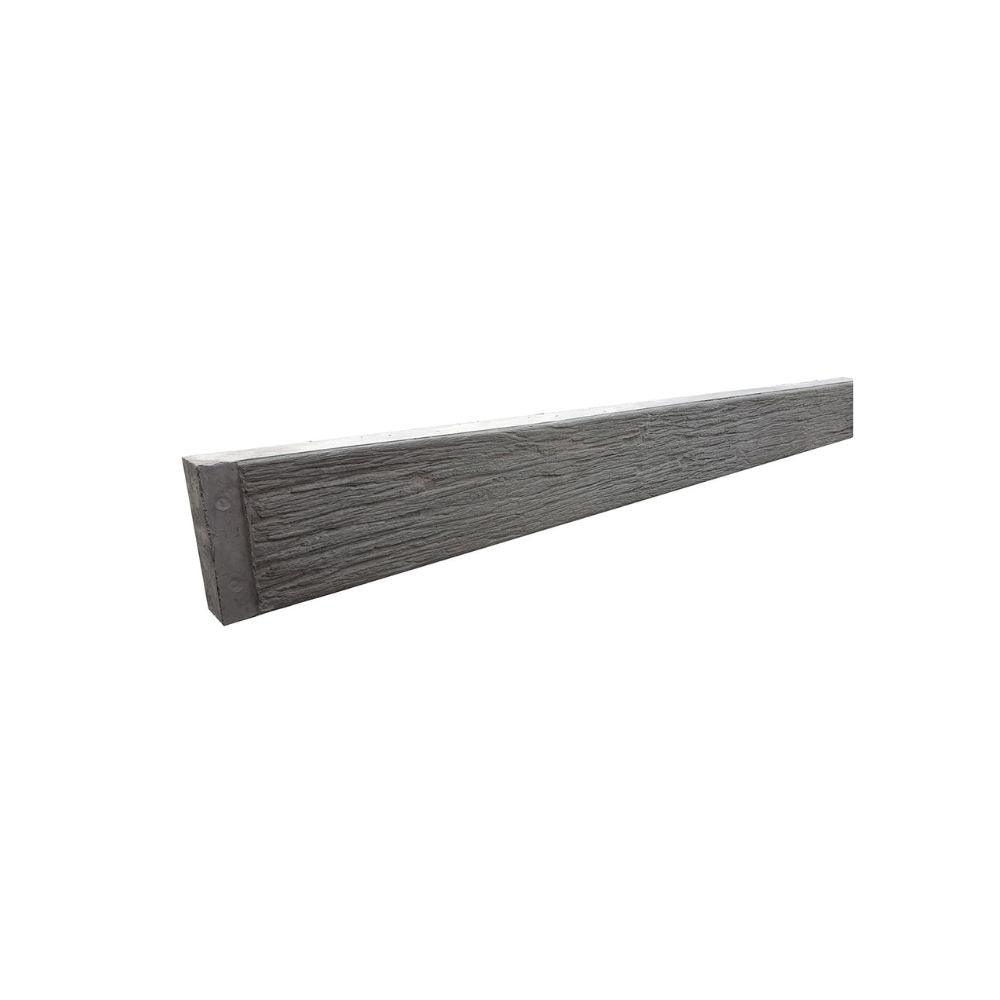 Concrete Sleepers Woodgrain Charcoal 200 x 80mm