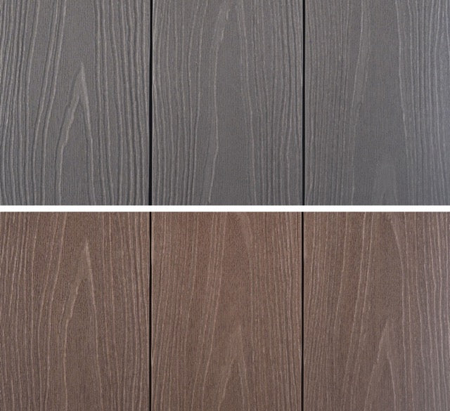 WoodVance Eco Series Dual-Tone Composite Decking Board 5400 x 138 x 23mm