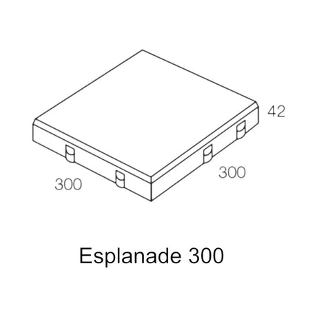 National Masonry Esplanade 400x400 concrete paver patio Melbourne