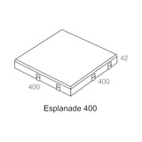 National Masonry Esplanade 400x400  concrete paver patio Melbourne