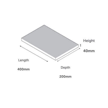 HAVENSLAB 400 x 200 x 40mm