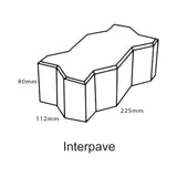 National Masonry Interpave 225x112 80mm interlocking heavy duty commercial paver Melbourne