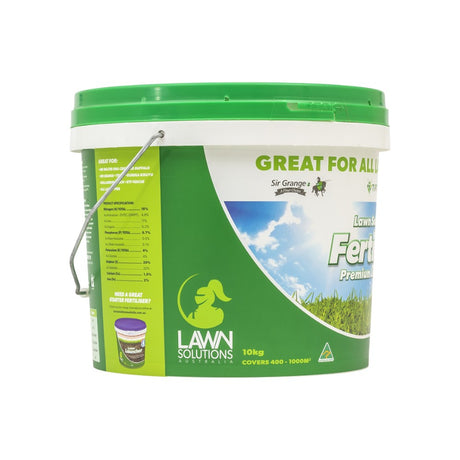 Lawn Solutions Premium Fertiliser 10kg