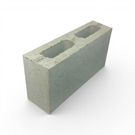National Masonry 12.01FR 120 Series Fire Rated Reduced Core Concrete Grey Block 390x190x110mm