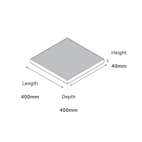 Euro Classic 400 x 400 x 40mm